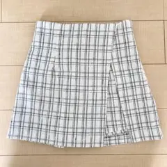 チェック柄 キュロット サイズF