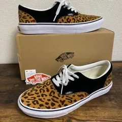 vans バンズ　レオパード　スエード　スニーカー　エラ