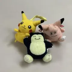 ポケモン ぬいぐるみ マスコット 3点セットのサムネイル