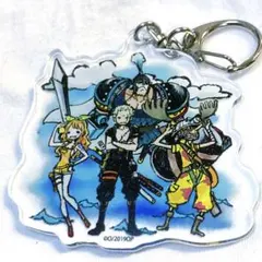 ワンピース　スタンピード　グラフアート　アクリルキーホルダー　麦わらの一味