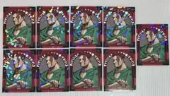 ヒロアカ　最強ジャンプ　付録　十傑ステッカー　エンデヴァー　9枚