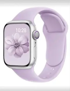 Applewatch シリコンバンド ラベンダーパープル 対応 38/40/41