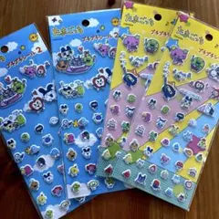 (匿名配送)セリア　たまごっちプチプチシール2 4点セット