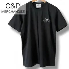C&P DIEGO CALM & PUNK LOGO 半袖 Tシャツ 黒 L