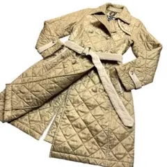 希少モデル LAVENHAM 3642 トレンチコート キルティング ベルト付き