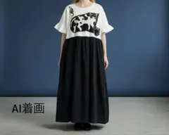 風呂敷リメイク チュニック ワンピース フード付き 浴衣 - メルカリ