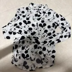 H&M ミッキー　シャツ　ディズニー