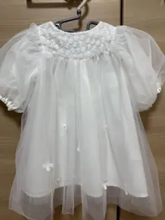 【超美品】アプレレクールフラワー刺繍 ワンピース