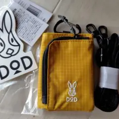 ディーオーディー DOD ウサゼニーレ ミニ財布 三つ折りスマートキー