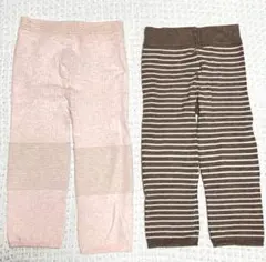 無印良品　ベビー　キッズ　タイツ　ズボン　パンツ　ボトムス　90〜100