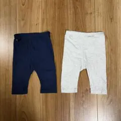 moimoln シーズン7分丈レスレギンス　2枚セットのサムネイル