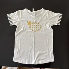 maarook 半袖Tシャツ ホワイト ゴールドプリントのサムネイル