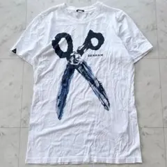 DENHAM デンハム プリントTシャツ カットソー ホワイト 半袖のサムネイル