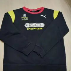 裏起毛 PUMA トレーナー 150cm ブラックのサムネイル