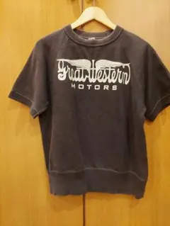 R.H. Vintage スウェット カットオフ 半袖 ロゴ入り - メルカリ