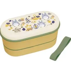 となりのトトロ　はし付き2段ランチボックス　630ml　2段弁当箱　日本製のサムネイル