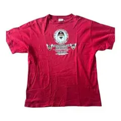 キャプテンサンタ　プリントTシャツ　古着　ヴィンテージ　赤　Tシャツのサムネイル
