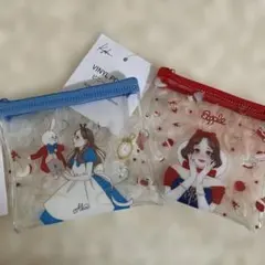 ビニールポーチ2点