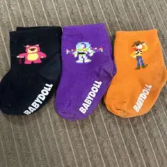 BABYDOLL トイストーリー靴下 3足セット