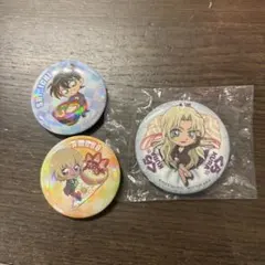 コナン　キャラクター缶バッジ 3個　くら寿司