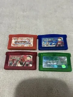 ゲームボーイアドバンスソフト 4本セット　ポケモン