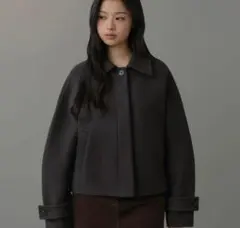 MUSINSA STANDARD ムシンサ ダッフルコート ネイビー - メルカリ