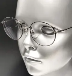 ★美品◇JINS ジンズ LMF-19A-015 ラウンド 度入メガネ