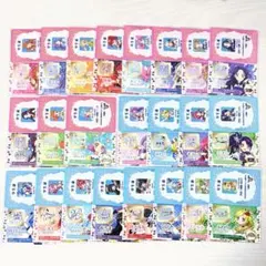 アイカツ プリパラ 映画 特典 第2弾 トモチケ 学生証 全種コンプリートセット