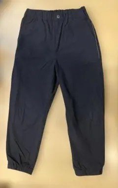 ユニクロ　ストレッチウォームイージージョガーパンツ　暖パン　ブラック　120