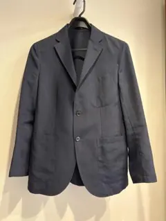 鎌倉シャツ　Maker's Shirt ネイビー テーラードジャケット