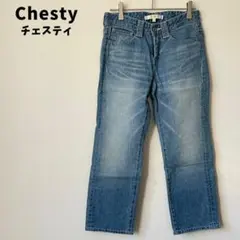 Chesty チェスティ デニム クロップドパンツ ジーンズ サイズ0のサムネイル