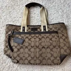 COACH シグネチャー トートバッグ