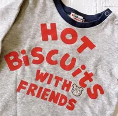 HOT BISCUITS 長袖トレーナー