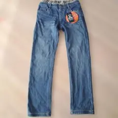 新品未使用品　パンツ　140cm 男の子　裏フリース　ストレッチパンツ