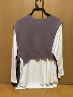 AZUL ブラウス＆ニットベスト