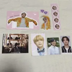 なにわ男子　高橋恭平　カレンダー特典　厚紙　デタカ　クリアカード　ステッカー