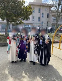 最終値下げ小学校　卒業式　　黒　袴　SS 3点セット　一度着用のみ　送料込み