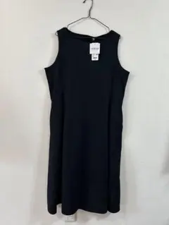 ユニクロ ウルトラストレッチ エアリズムワンピース 3XL 丈短め　黒