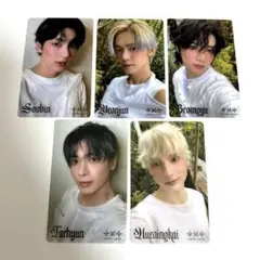 TXT starkissed ユニバ特典 トレカ クリアフォトカード コンプ