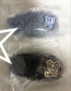 エンジェルブルー　エニマイくじ　ボアヘアクリップ　ナルミヤキャラ