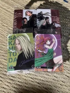 SAKAMOTO DAYS サカモトデイズ ウエハース　神々廻　南雲　4枚セット
