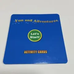 DWE Fun and Adventures アクティビティカード