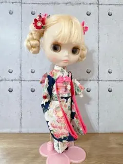 ブライス アイシードール リカちゃんアウトフィット 浴衣 - メルカリ