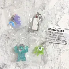 ディズニー モンスターズインク めじるしアクセサリー セミコンプ ガチャ