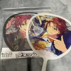 あんスタ 朔間零 フレフレスケルトンうちわDX ＋UNDEADうちわカバー