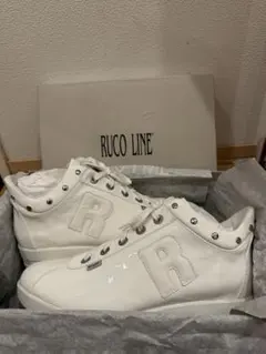RUCO LINE ホワイトスニーカー