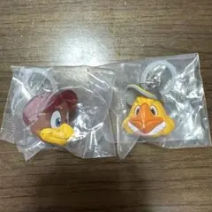 プロ野球マスコット めじるしアクセサリー　ハリーホーク、クラッチ