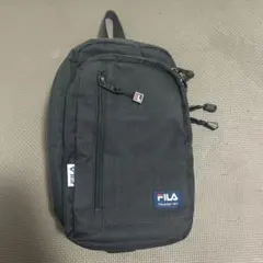 FILA ブラック ショルダーバッグ