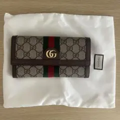 極美品】グッチ GUCCI 長財布 オフィディア GG マーモント ウォレット
