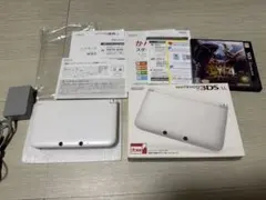 Nintendo 3DS LL ホワイト 本体 充電器 おまけつき